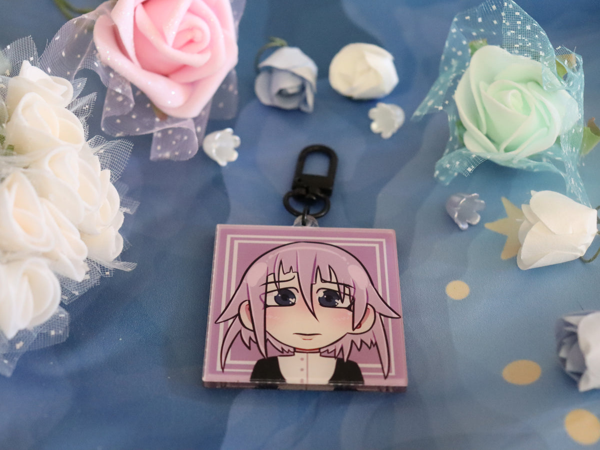 Soul Eater Glitter Acrylic Charm