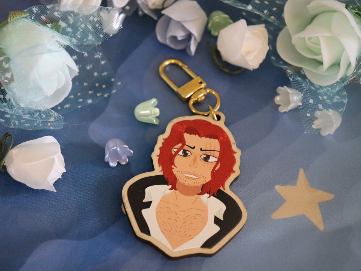 One Piece Wood Charm
