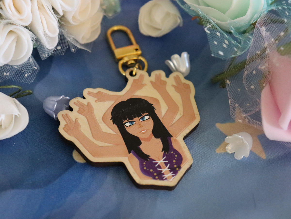 One Piece Wood Charm