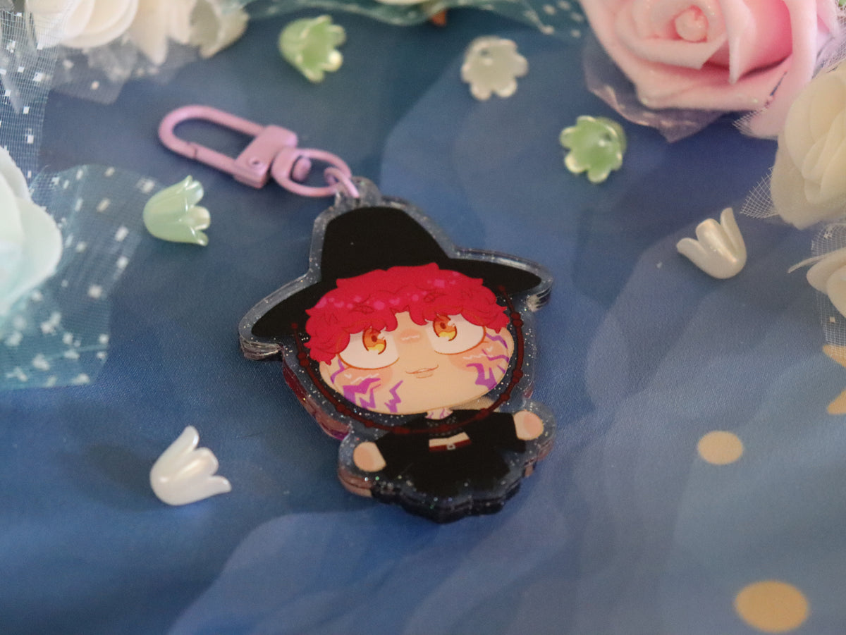 Your Idol and What it Sounds Like Ver. Glitter Acrylic Charm