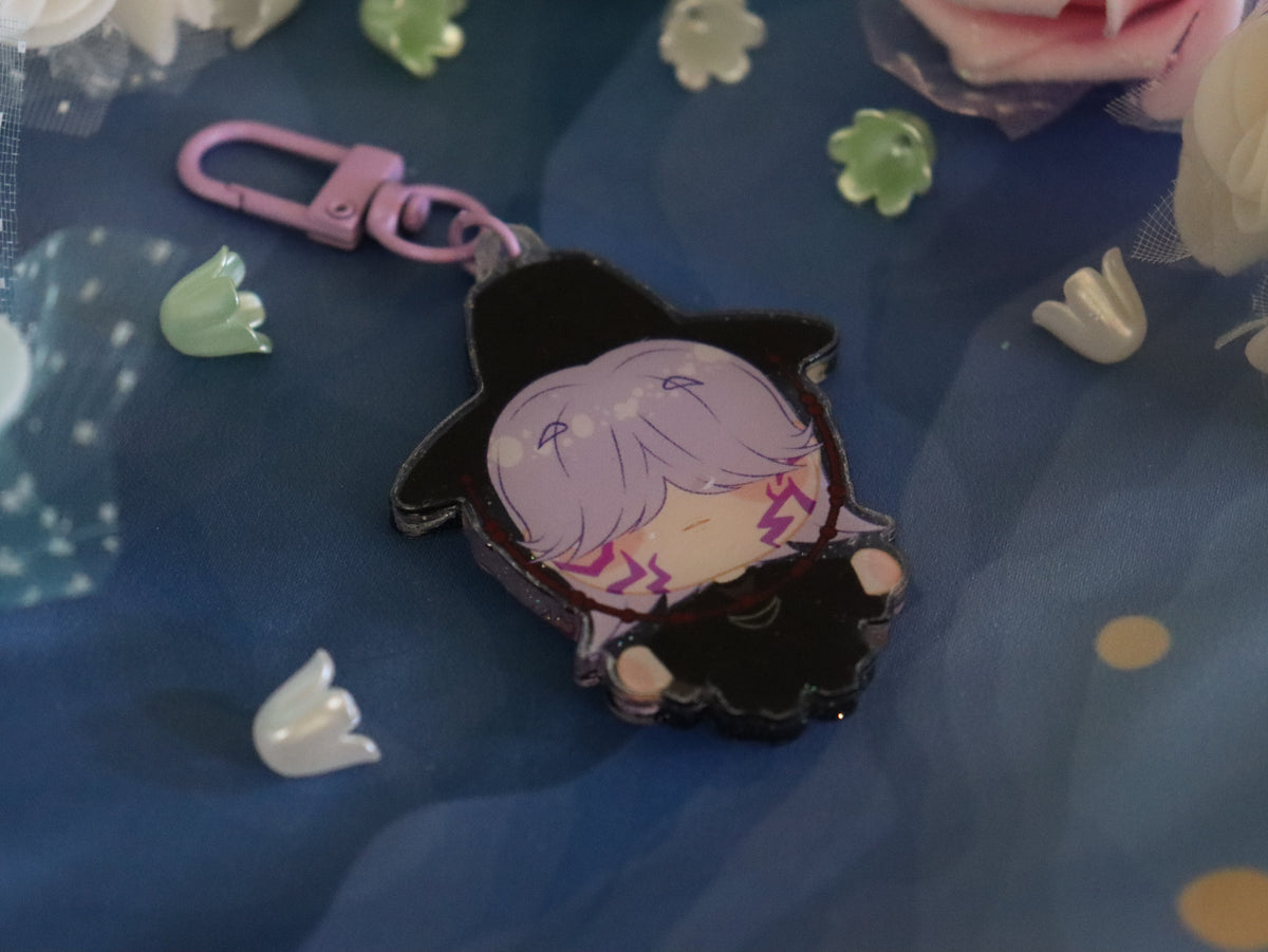 Your Idol and What it Sounds Like Ver. Glitter Acrylic Charm