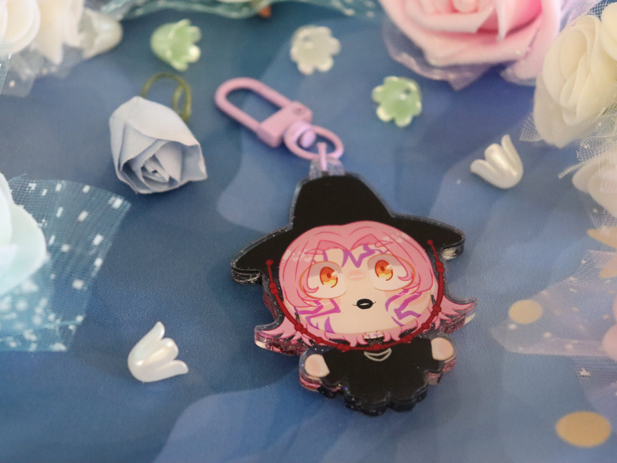 Your Idol and What it Sounds Like Ver. Glitter Acrylic Charm