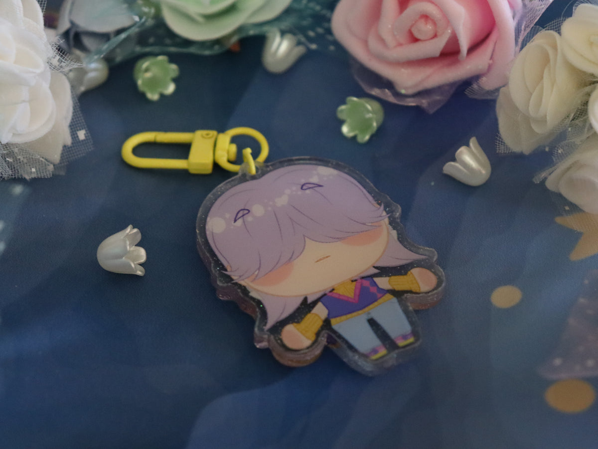 How it's Done and Soda Pop Ver. Glitter Acrylic Charm